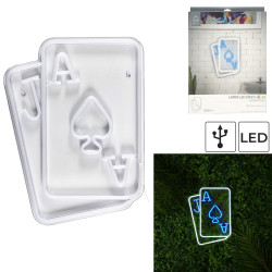 LAMPE LED EFFET NEON CARTES USB