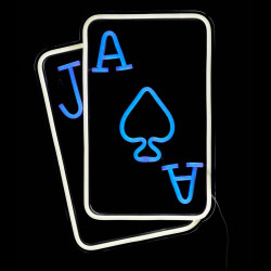 LAMPE LED EFFET NEON CARTES USB