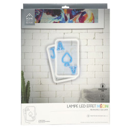 LAMPE LED EFFET NEON CARTES USB