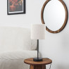 LAMPE EN METAL ABAT JOUR BOUCLETTE