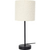 LAMPE EN METAL ABAT JOUR BOUCLETTE
