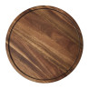 TABLE GIGOGNE ROND ACACIA X2