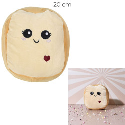 PELUCHE BRIOCHE H20CM KAWAII