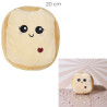 PELUCHE BRIOCHE H20CM KAWAII