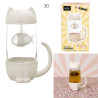 MUG INFUSEUR POISSON CHAT 30CL KAWAII
