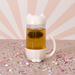 MUG INFUSEUR POISSON CHAT 30CL KAWAII