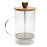 CAFETIERE A PISTON VERRE ACACIA 85CL