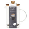 CAFETIERE A PISTON VERRE ACACIA 85CL