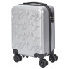 VALISE CABINE EMBOSSEES GRIS BLEU 29L