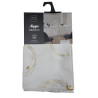 NAPPE STAR BLANC/OR 150x240CM