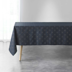 NAPPE ETOILES MARINE ET OR 140x240CM JAC