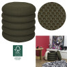 POUF RANGEMENT ATOME KAKI