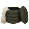 POUF RANGEMENT ATOME KAKI POUF RANGEMENT ATOME KAKI