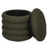 POUF RANGEMENT ATOME KAKI POUF RANGEMENT ATOME KAKI