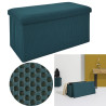 COFFRE BANC PLIABLE ATOME BLEU