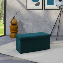 COFFRE BANC PLIABLE ATOME BLEU