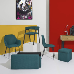 COFFRE BANC PLIABLE ATOME BLEU