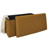 COFFRE BANC PLIABLE ATOME JAUNE COFFRE BANC PLIABLE ATOME JAUNE