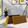 COFFRE BANC PLIABLE ATOME JAUNE COFFRE BANC PLIABLE ATOME JAUNE