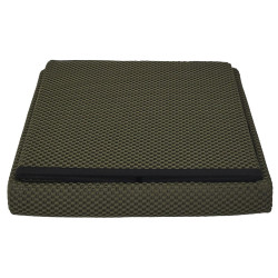 COFFRE POUF PLIABLE ATOME KAKI