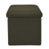 COFFRE POUF PLIABLE ATOME KAKI COFFRE POUF PLIABLE ATOME KAKI