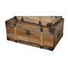 Malle rectangulaire GM "Wood" 45x30x19cm