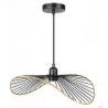 Rayne taklampa D35xH10cm i svart metall Natural Living