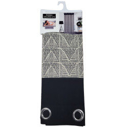 RIDEAU KHEOPS ANTHRACITE135X250CM