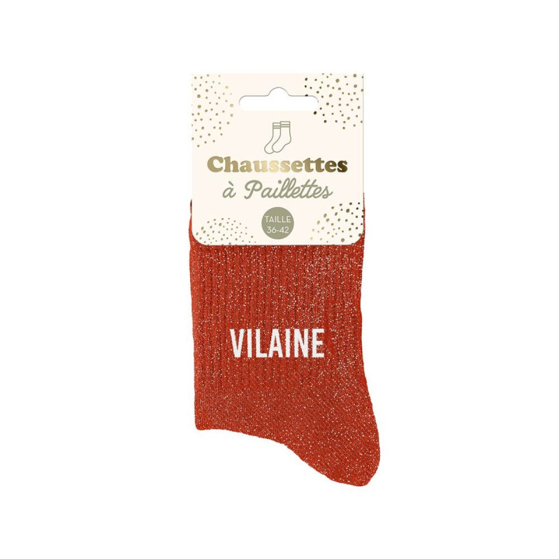 CHAUSSETTES PAILLETTES VILAINE