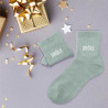 CHAUSSETTES PAILLETTES DROLE
