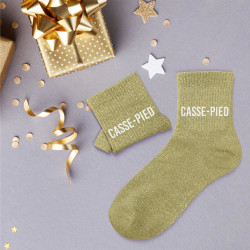CHAUSSETTES PAILLETTES CASSE PIED