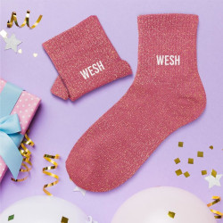 CHAUSSETTES COURTES PAILLETTES WESH