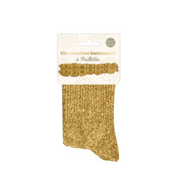 CHAUSSETTES COURTES PAILLETTES CURRY FES