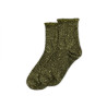 CHAUSSETTES COURTES PAILLETTES KAKI FEST