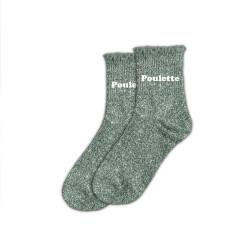 CHAUSSETTES COURTES PAILLETTES POULETTE