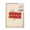 TOILE TUFTEE AMOUR AMOUR 30x40cm