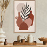 TOILE TUFTEE VASES 40x60cm