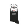 CHAUSSETTES NOIRES BAD BOY HOMME
