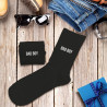CHAUSSETTES NOIRES BAD BOY HOMME