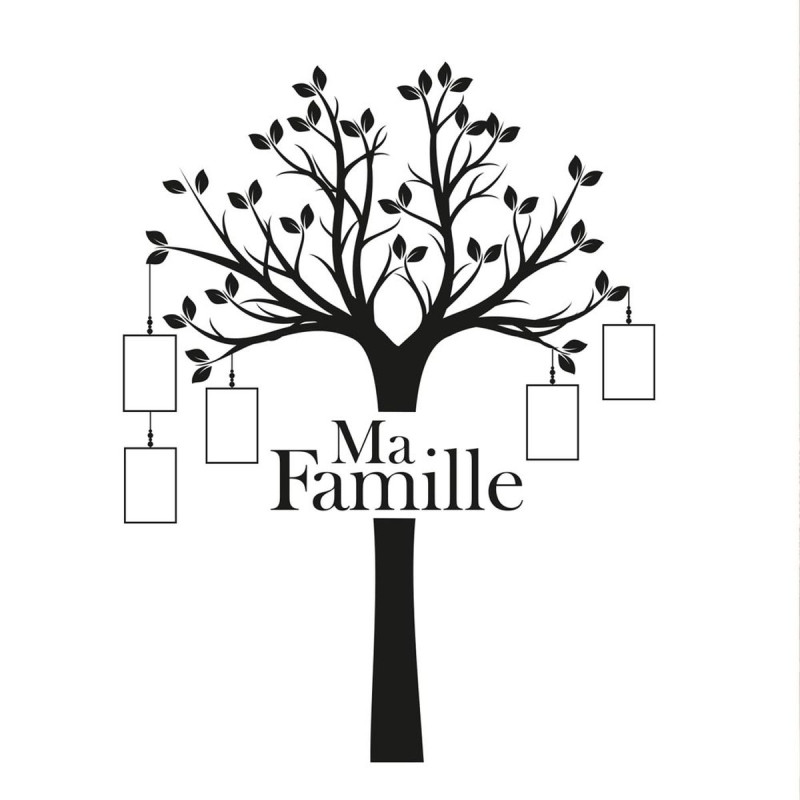 Sticker Mural Arbre de Vie Famille 70x100 cm Sticker Mural Arbre de Vie Famille 70x100 cm