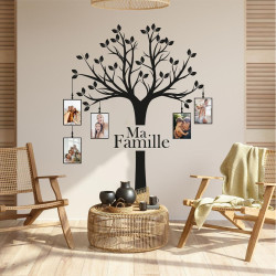 STICKER ARBRE DE VIE FAMILLE 70X100