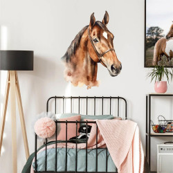 STICKER CHEVAL 50X70