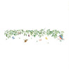 STICKER EXOTIQUES FEUILLES OISEAUX 70X10