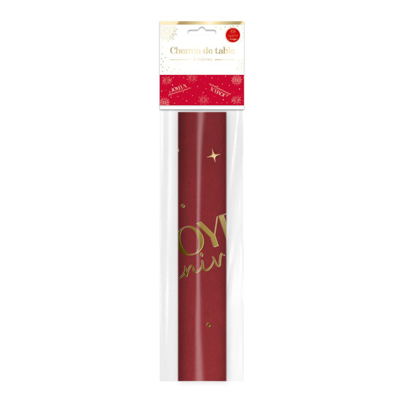 Chemin de Table Party Rouge Chemin de Table Party Rouge
