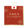 SERVIETTES x10 PARTY ROUGE