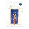 RIDEAU FRANGES PARTY BLEU