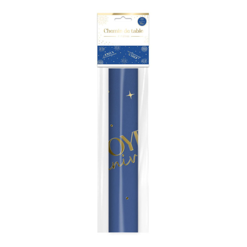 Chemin de Table Party Bleu Chemin de Table Party Bleu