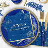 SERVIETTES x10 PARTY BLEU SERVIETTES x10 PARTY BLEU