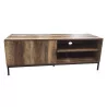 Meuble TV Joya avec 1 porte et 2 niches - Urban Living 120x40xH45cm Meuble TV Joya avec 1 porte et 2 niches - Urban Living 120x40xH45cm