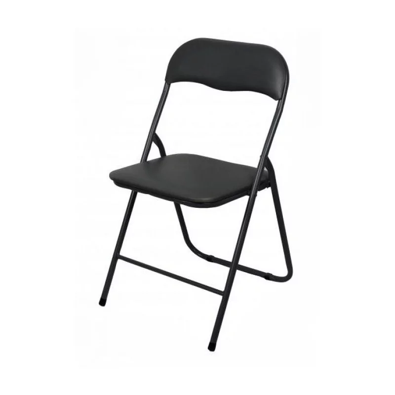 Silla plegable Pratik en PVC negro Urban Living